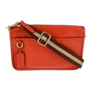 NWOT Coach Heritage Convertible Crossbody Smooth Leather Bag C1592